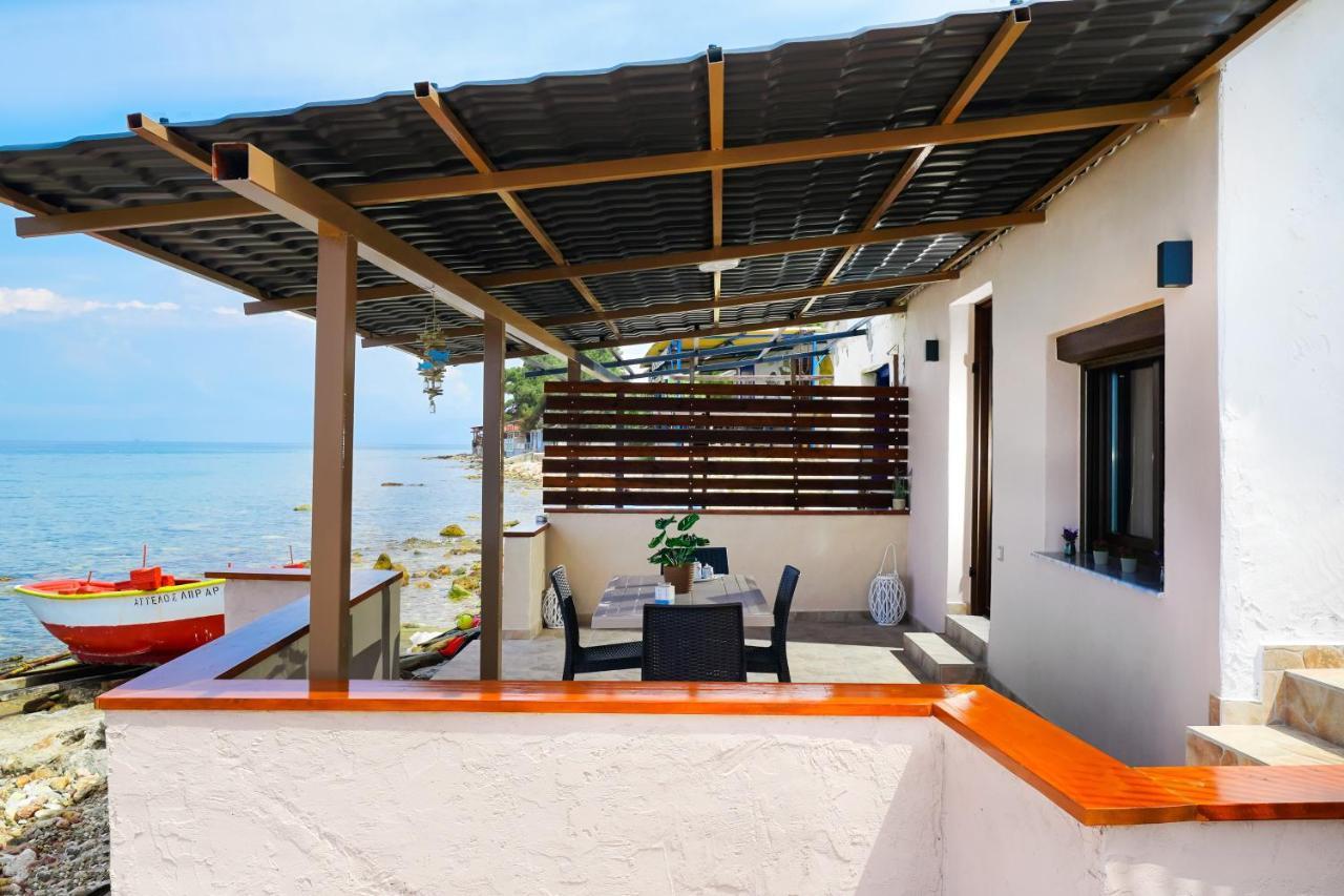 To Kyma - Seafront House Villa Skála Kallirákhis Kültér fotó