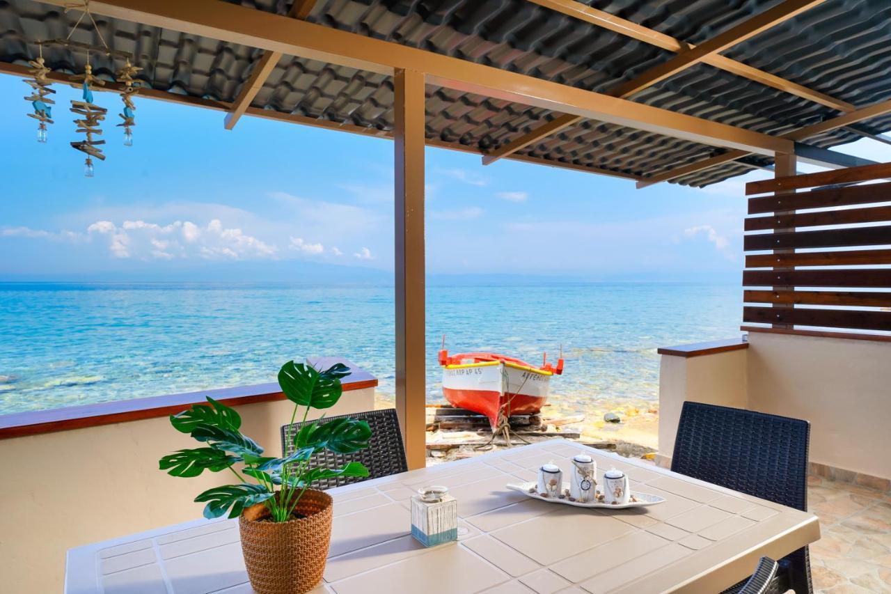 To Kyma - Seafront House Villa Skála Kallirákhis Kültér fotó
